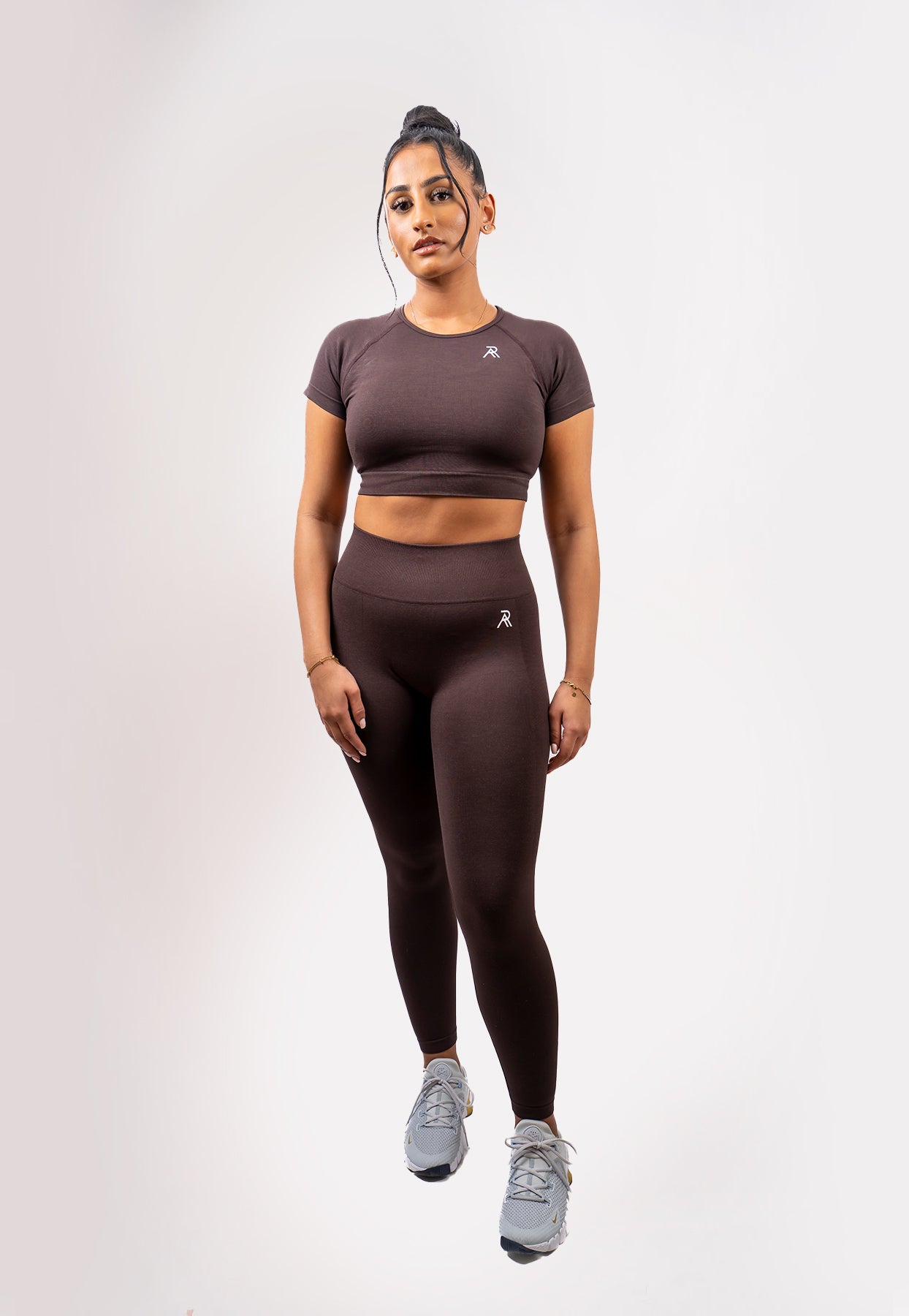 Signature Seamless Leggings - Chocolate Brown